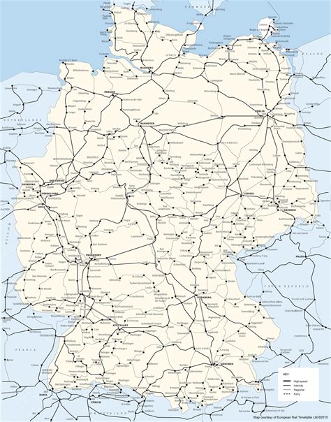 deutschlandkarte bahnstrecken